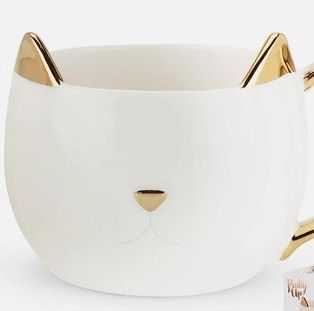 Custom White Cat Votive