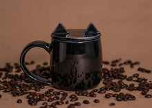 Load image into Gallery viewer, Lidded Cat Mug