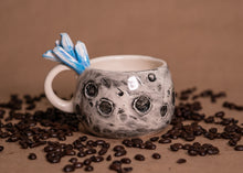 Load image into Gallery viewer, Moon Mug with Crystals