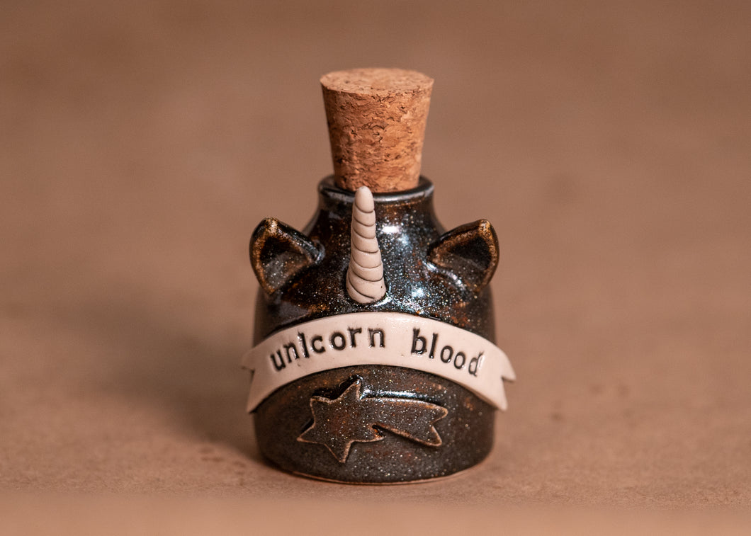 Unicorn Blood Potion Bottle