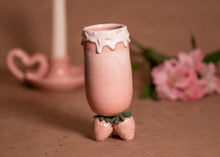 Load image into Gallery viewer, Strawberries and Cream Champagne Stemless Cup