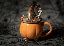 Load image into Gallery viewer, Lidded Pumpkin | Graveyard