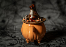 Load image into Gallery viewer, Lidded Pumpkin | Graveyard