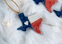 Load image into Gallery viewer, Texas Love Flag Double Sided Ornament
