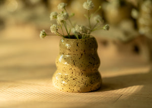 Speckled Bud Vases