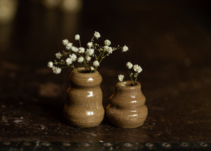 Brown Bud Vases