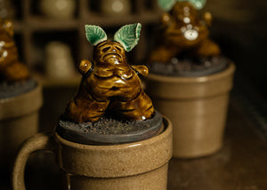 Lidded Mandrake Mug