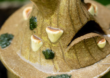 Load image into Gallery viewer, Lidded Pumpkin fairy home incense holder/ mug