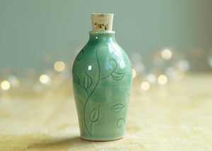 Potion Bottle - Green vines