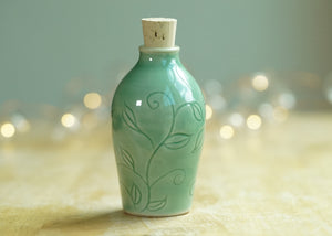 Potion Bottle - Green vines