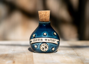 Moon Water Potion Bottle - Blue