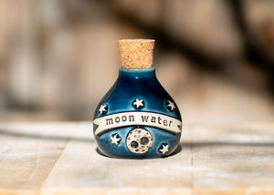 Moon Water Potion Bottle - Blue