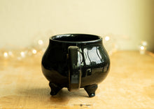 Load image into Gallery viewer, Classic Cauldron Mug - with subtle leaf pattern