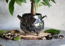 Load image into Gallery viewer, Jack Cauldron Planter- Scary