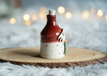 Load image into Gallery viewer, Christmas Cheer in a bottle with gold accents